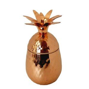 Pineapple Drink Cup Copper Clad Stainless Steel Ba